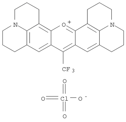 2,3,6,7,12,13,16,17-Octahydro-9-(trifluoromethyl)-1H,5H,11H,15H-xantheno(2,3,4-ij:5,6,7-ij)diquinolizin-18-ium perchlorate(63561-42-2)